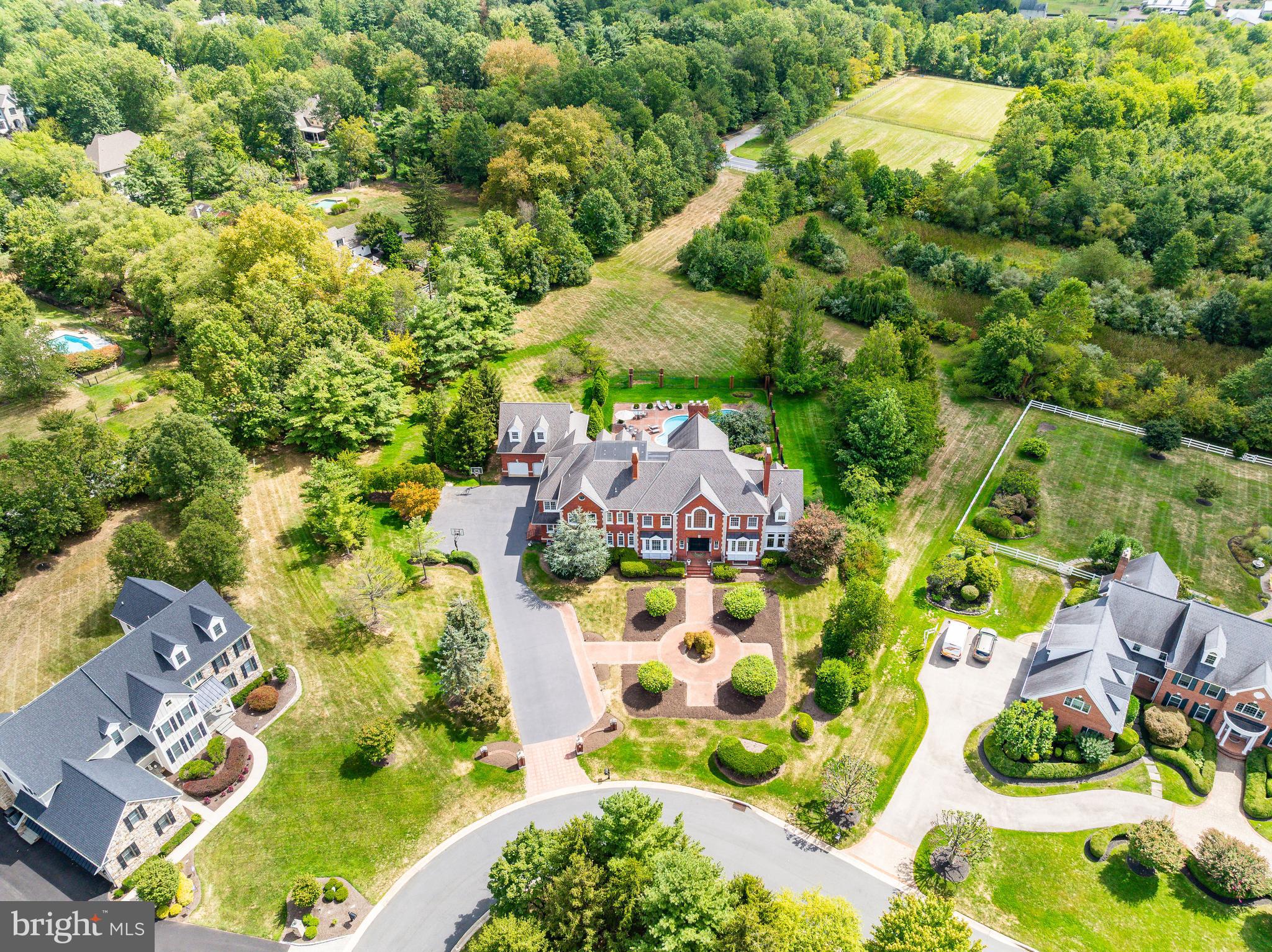 110 Brittany Way Blue Bell, PA 19422 - Photo 21 of 27 an aerial view of residential house with an outdoor space