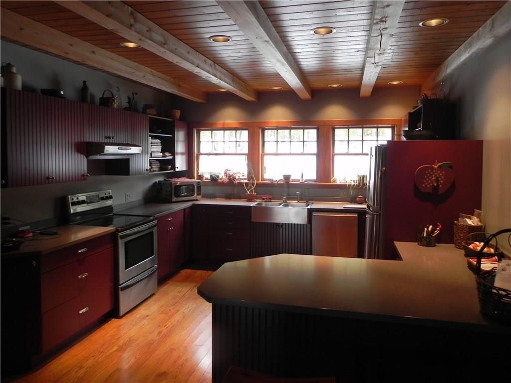 1037 North Lubec Road Lubec, ME 04652 - Photo 5 of 35 Kitchen with high end stainless...