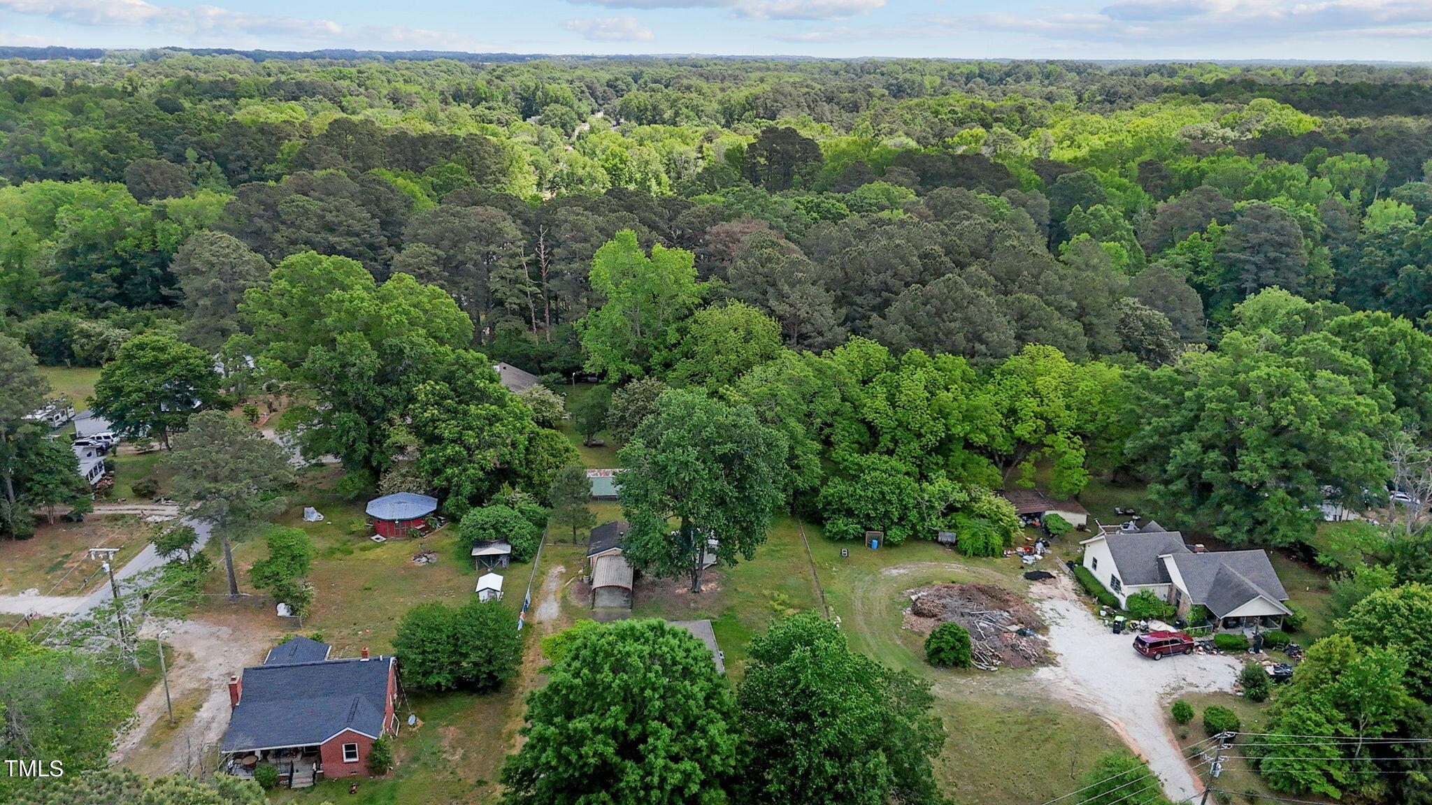 5209 Old Stage Road Raleigh, NC 27603 - Photo 26 of 34 Aerial View