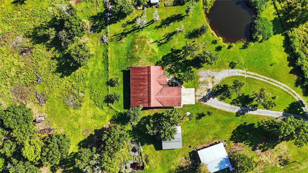 2373 Summerall Road LaBelle, FL 33935 - Photo 32 of 47 an aerial view of a house with a yard