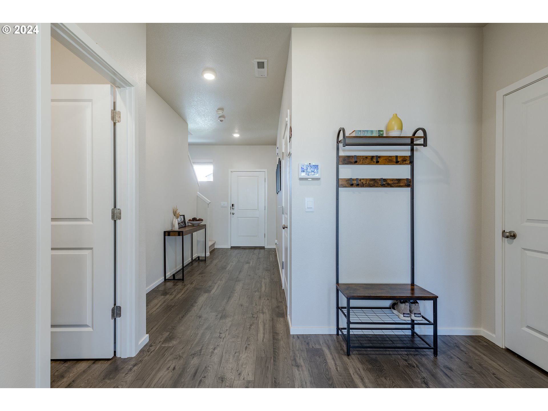 2732 Fenya Street Springfield, OR 97477 - Photo 5 of 43 a view of hallway with wooden floor