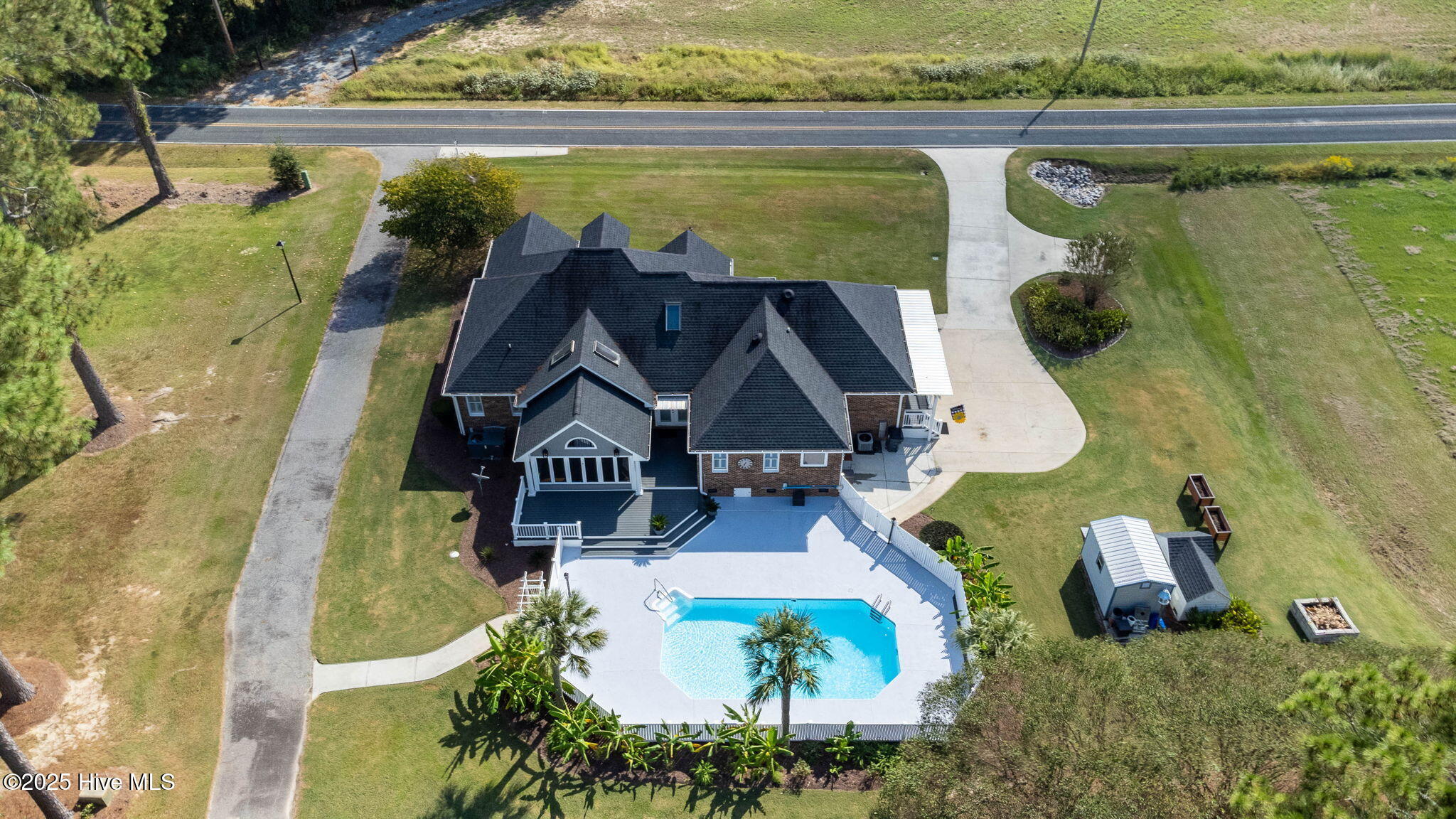 2198 Bill Hooks Road Whiteville, NC 28472 - Photo 4 of 56 In ground Pool Overlooks 13th Tee