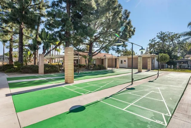 a view of a backyard with a garden