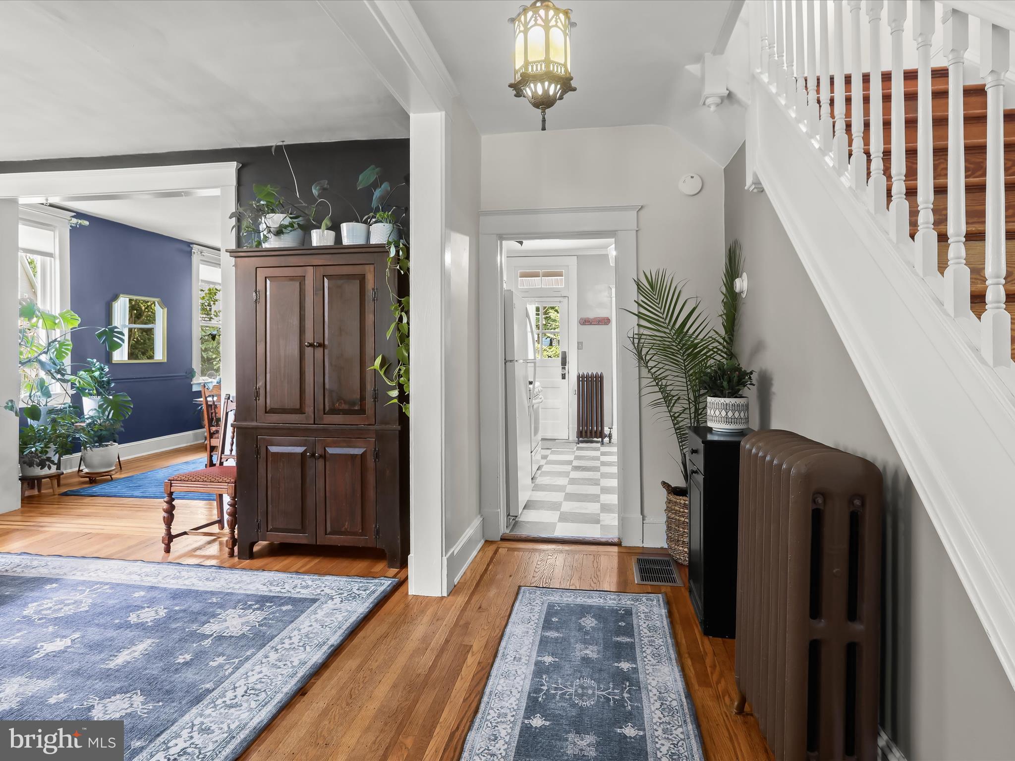 8 Edmondson Ridge Road Catonsville, MD 21228 - Photo 12 of 50 a view of hallway with furniture and wooden floor