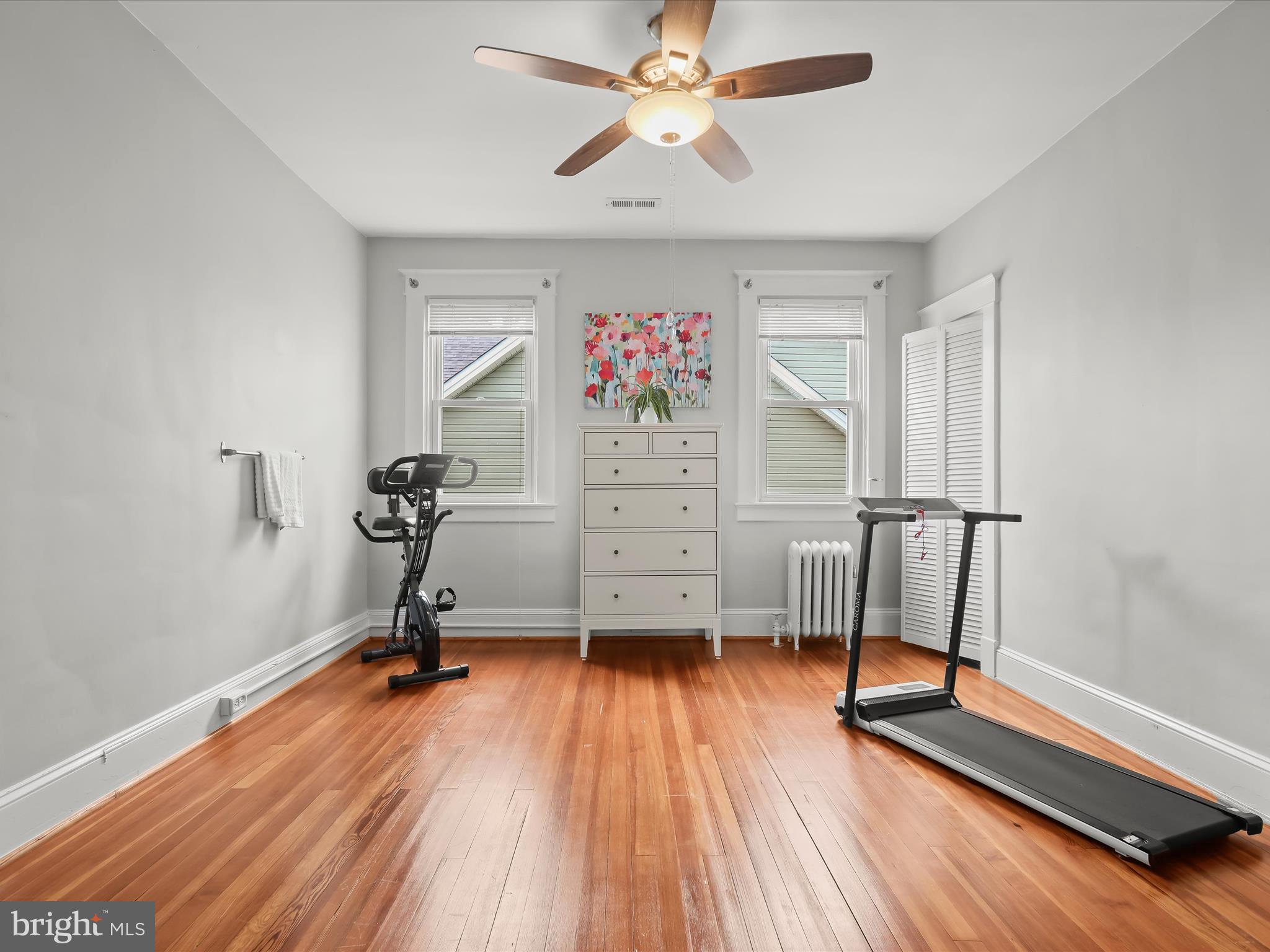 8 Edmondson Ridge Road Catonsville, MD 21228 - Photo 30 of 50 a view of a room with gym equipment and a window