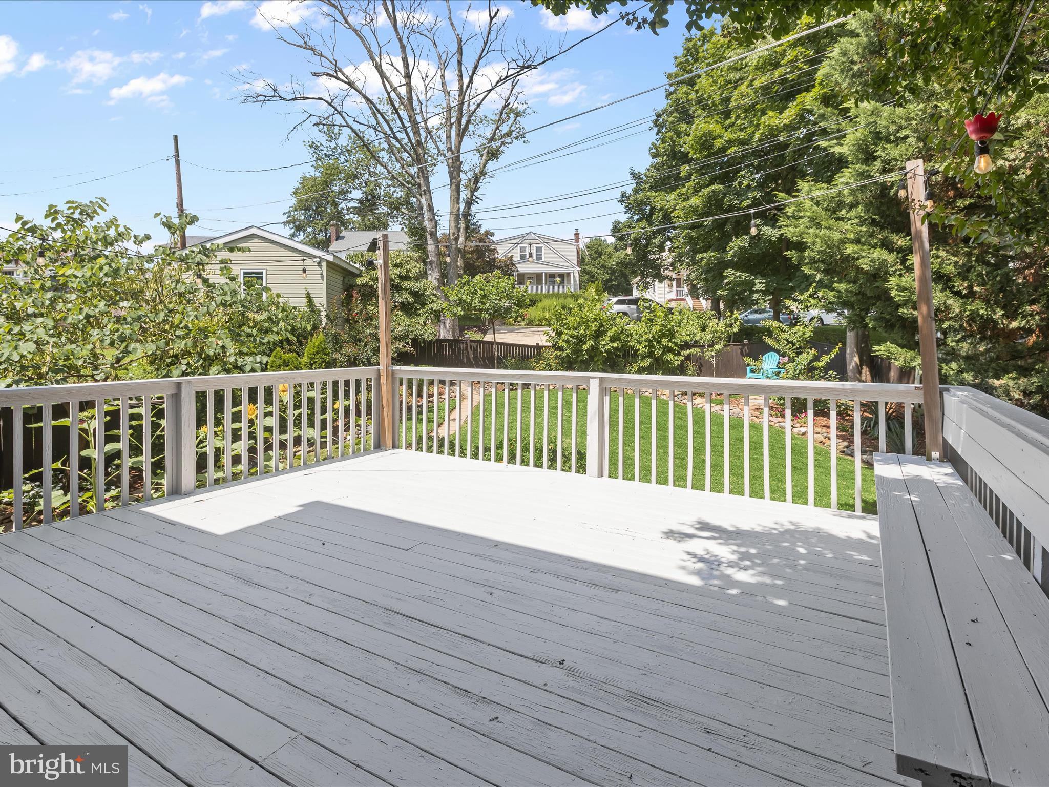8 Edmondson Ridge Road Catonsville, MD 21228 - Photo 36 of 50 a view of a wooden deck