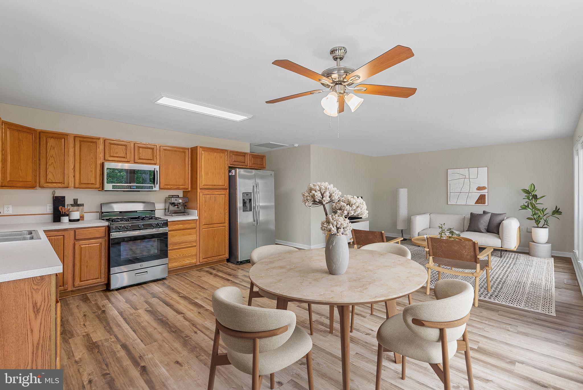 18299 Ragtop Road Jeffersonton, VA 22724 - Photo 39 of 60 Apartment Kitchen Virtually Staged
