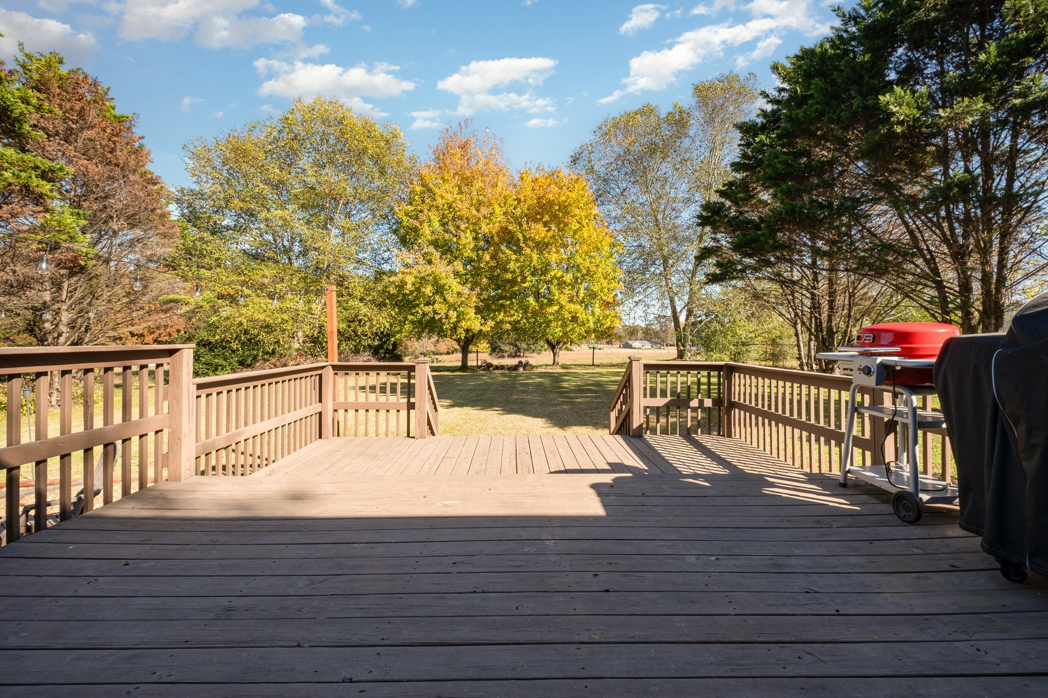 2916 Riley Creek Road Normandy, TN 37360 - Photo 3 of 23 a view of deck with mountain and wooden floor