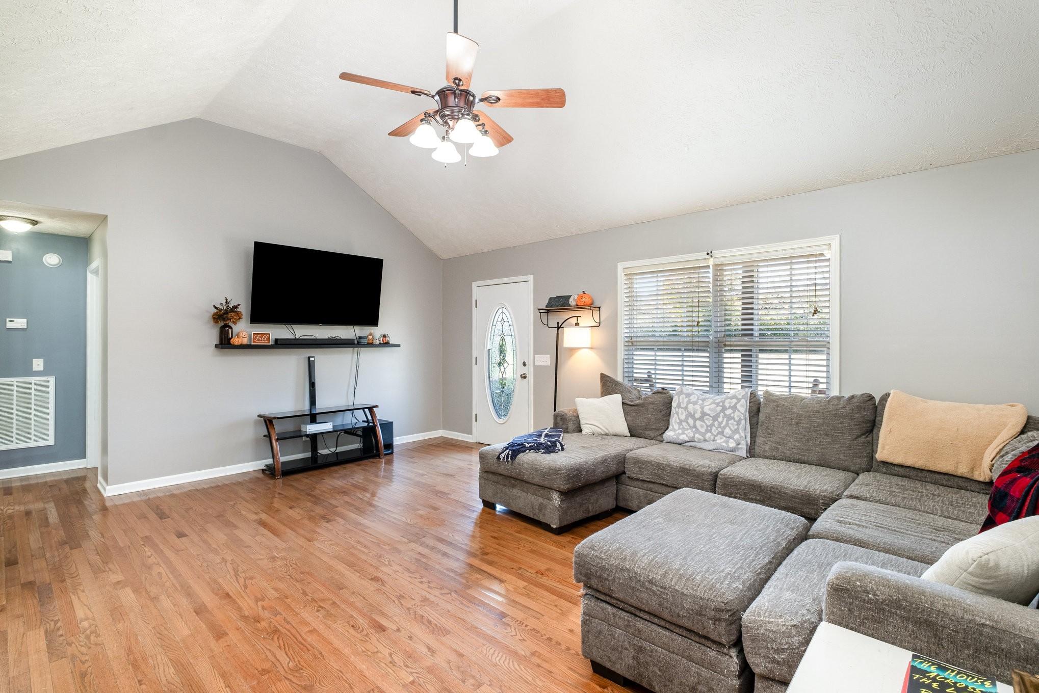 2916 Riley Creek Road Normandy, TN 37360 - Photo 6 of 23 a living room with furniture and a flat screen tv