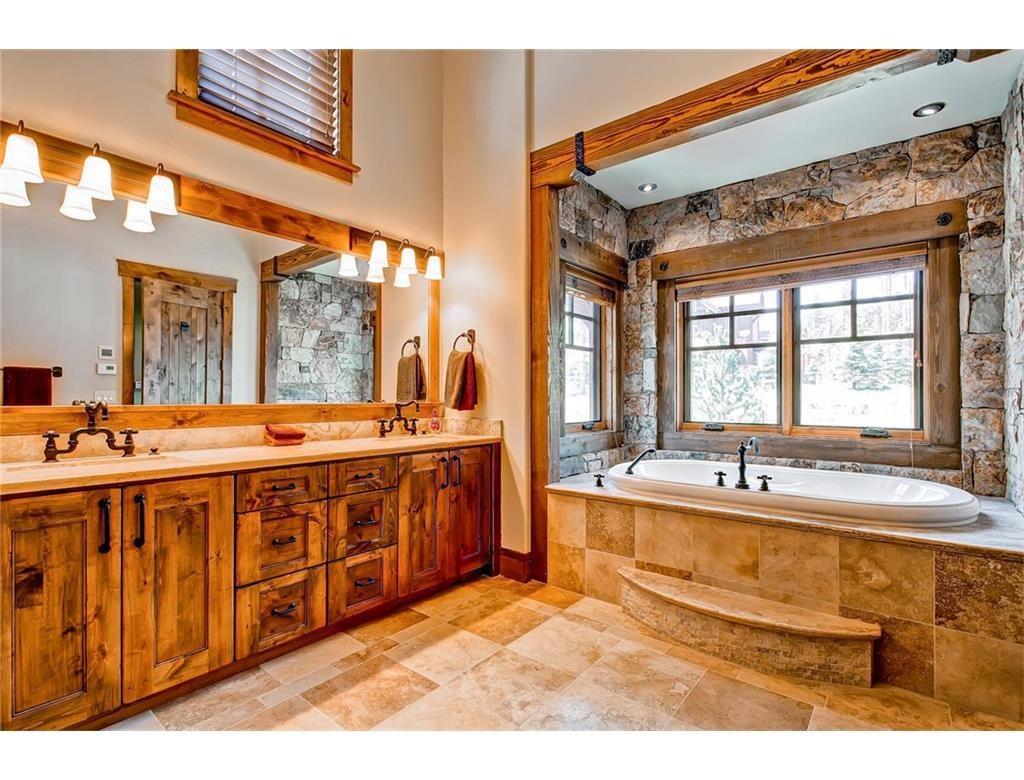 55 Brooks Snider Road Breckenridge, CO 80424 - Photo 18 of 35 a large bathroom with a large tub and sink