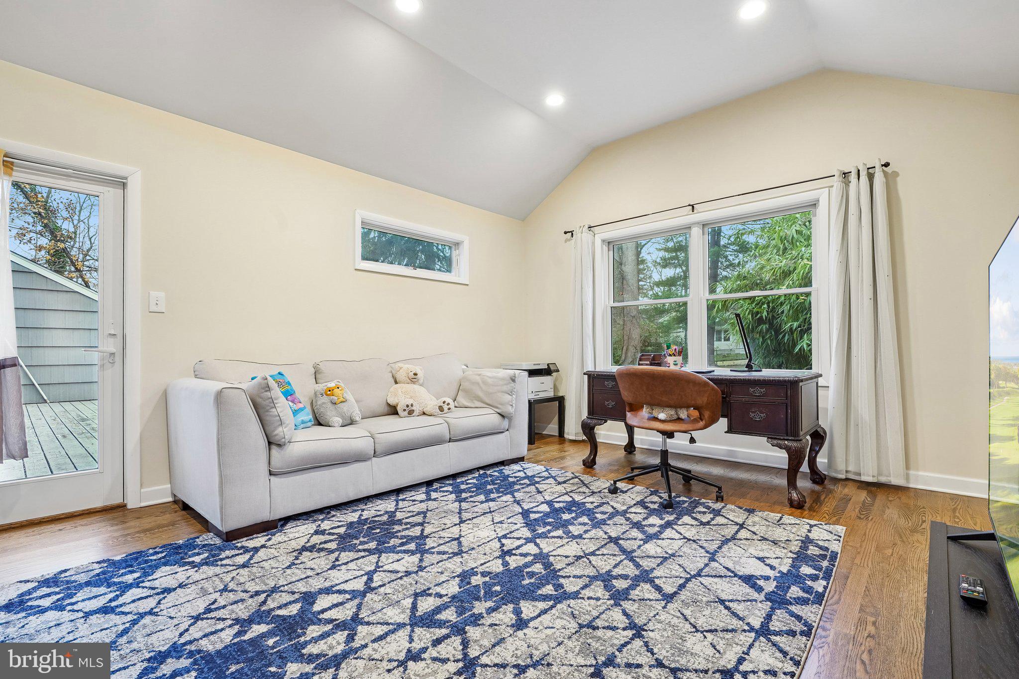 294 Mt Lucas Road Princeton, NJ 08540 - Photo 6 of 35 Study w/ access to the deck.