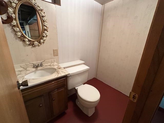 30 Fir Circle Babbitt, MN 55706 - Photo 21 of 27 Bathroom featuring vanity and toilet