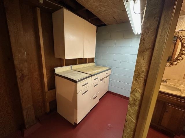 30 Fir Circle Babbitt, MN 55706 - Photo 22 of 27 Below grade area featuring a sink