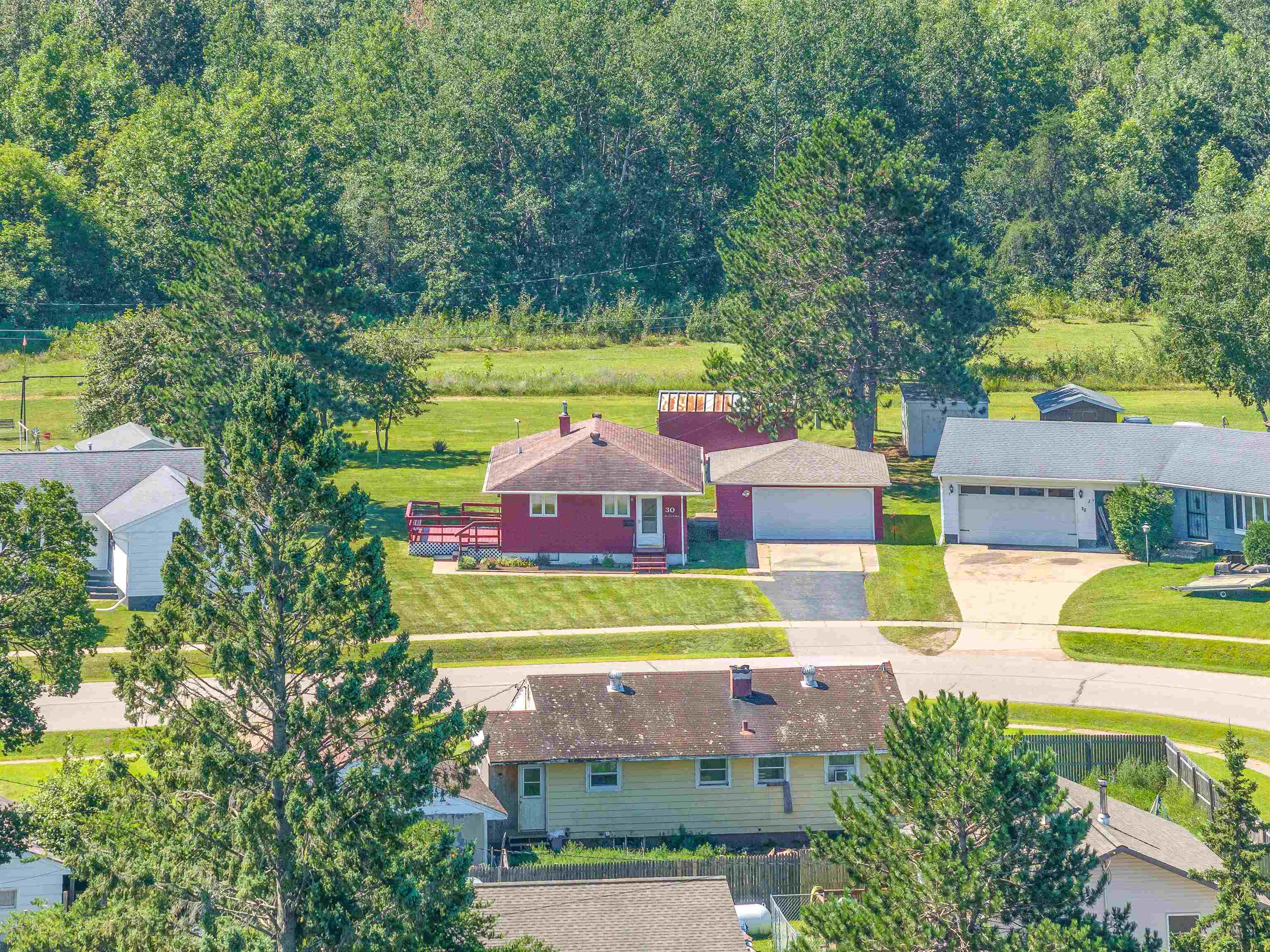 30 Fir Circle Babbitt, MN 55706 - Photo 7 of 27 Aerial perspective of suburban area