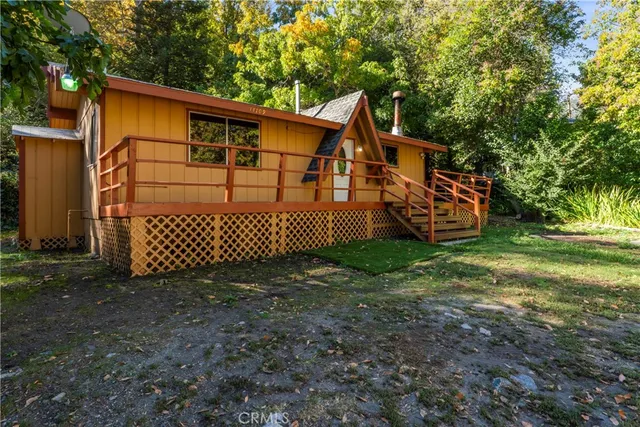 a view of deck with wooden floor and outdoor space