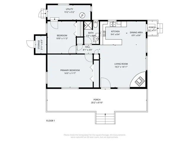 a picture of a bench in front of a gate