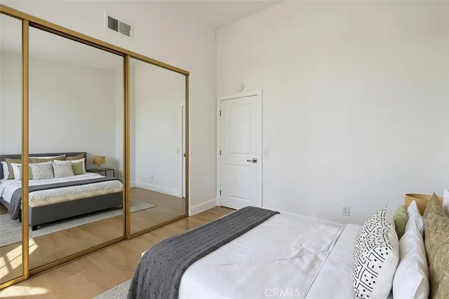 a bathroom with a bathtub and a toilet