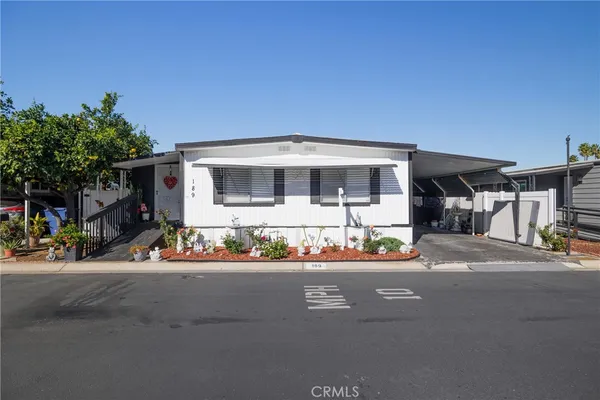 a front view of a house with a garage