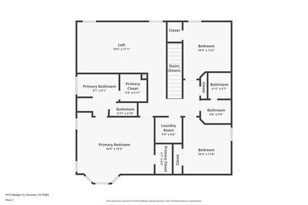 $1,999 | 19115 Badger Court, Houston, TX 77084