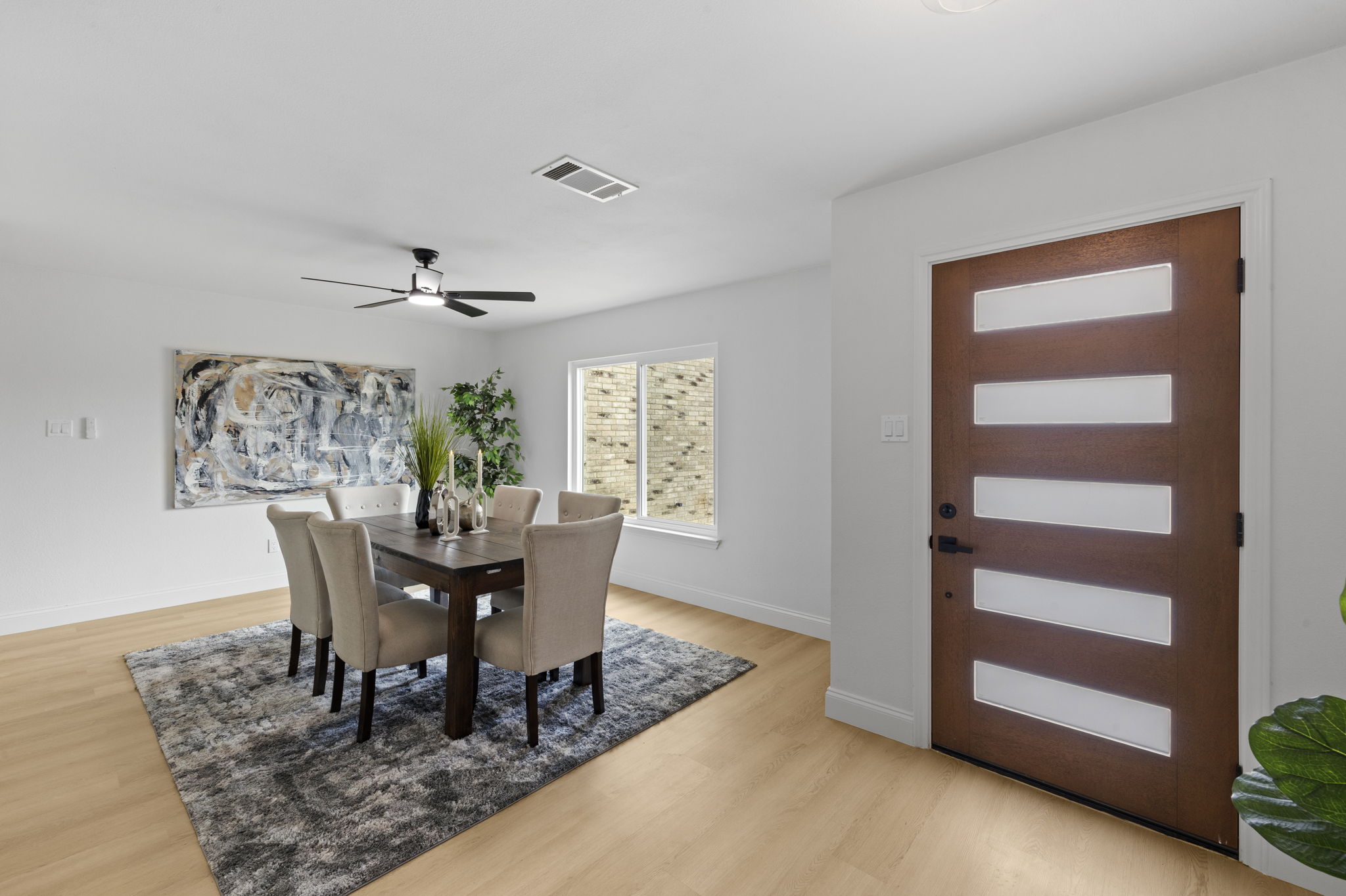 3722 Blue Cat Way Round Rock, TX 78665 - Photo 5 of 40 a dining room with furniture and window