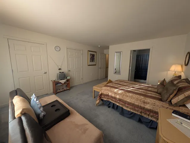 a view of an entryway with front door