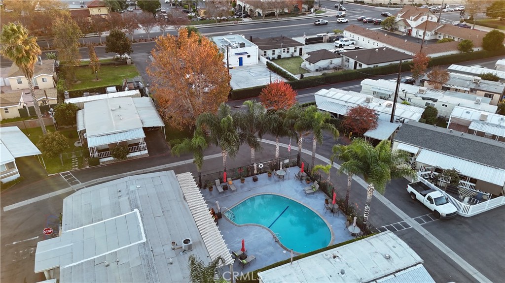 9340 Foothill Rancho Cucamonga, CA 91730 - Photo 13 of 21 an aerial view of a house with a yard basket ball court