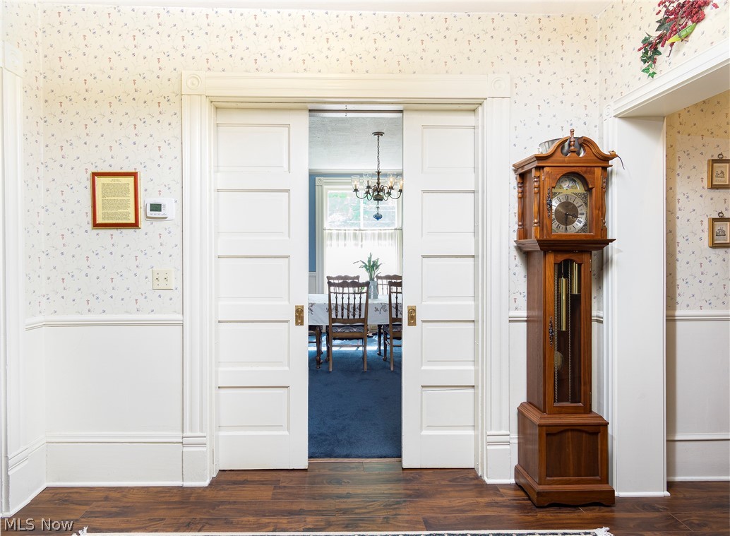 9457 Valley View Road Macedonia, OH 44056 - Photo 9 of 35 pocket doors off of hall to parlour