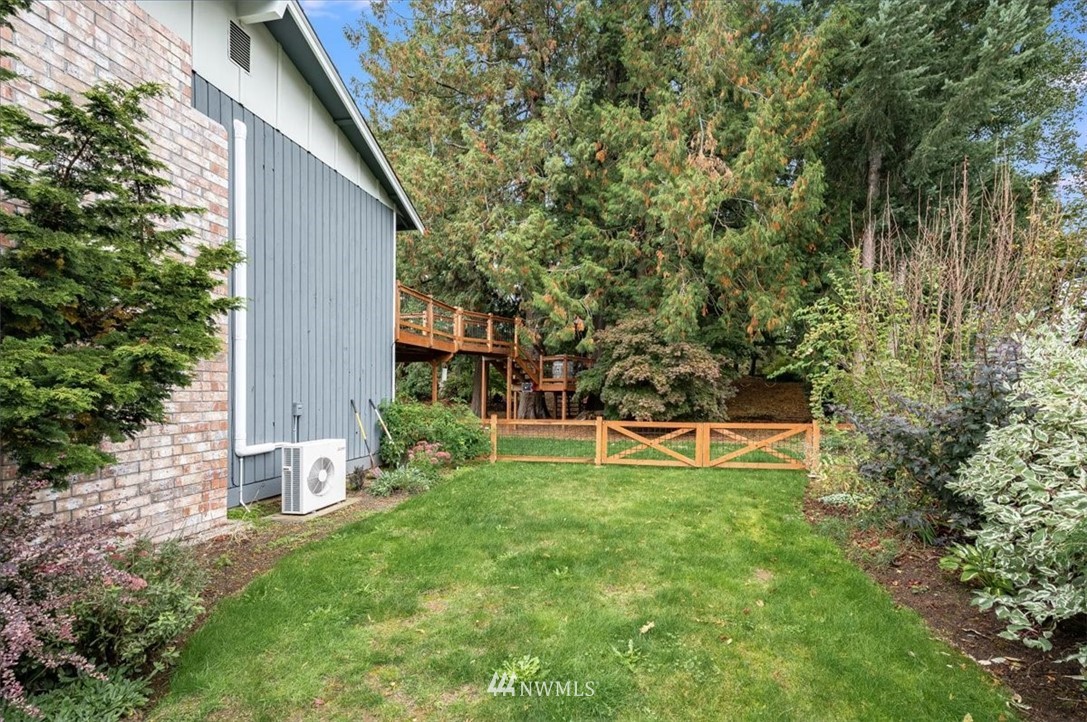 5942 Longdin Road Ferndale, WA 98248 - Photo 21 of 30 a view of a backyard with sitting area