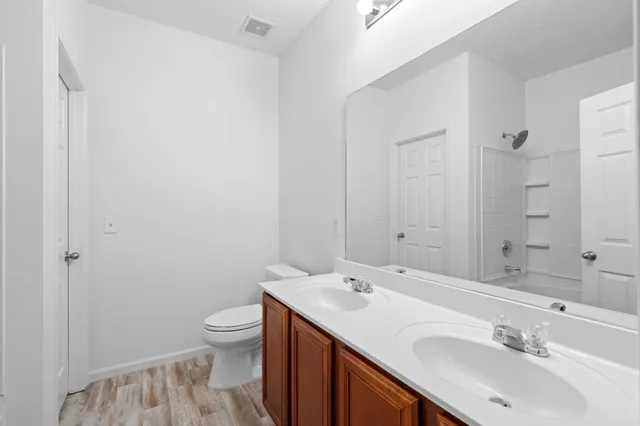 a bathroom with a sink and a toilet