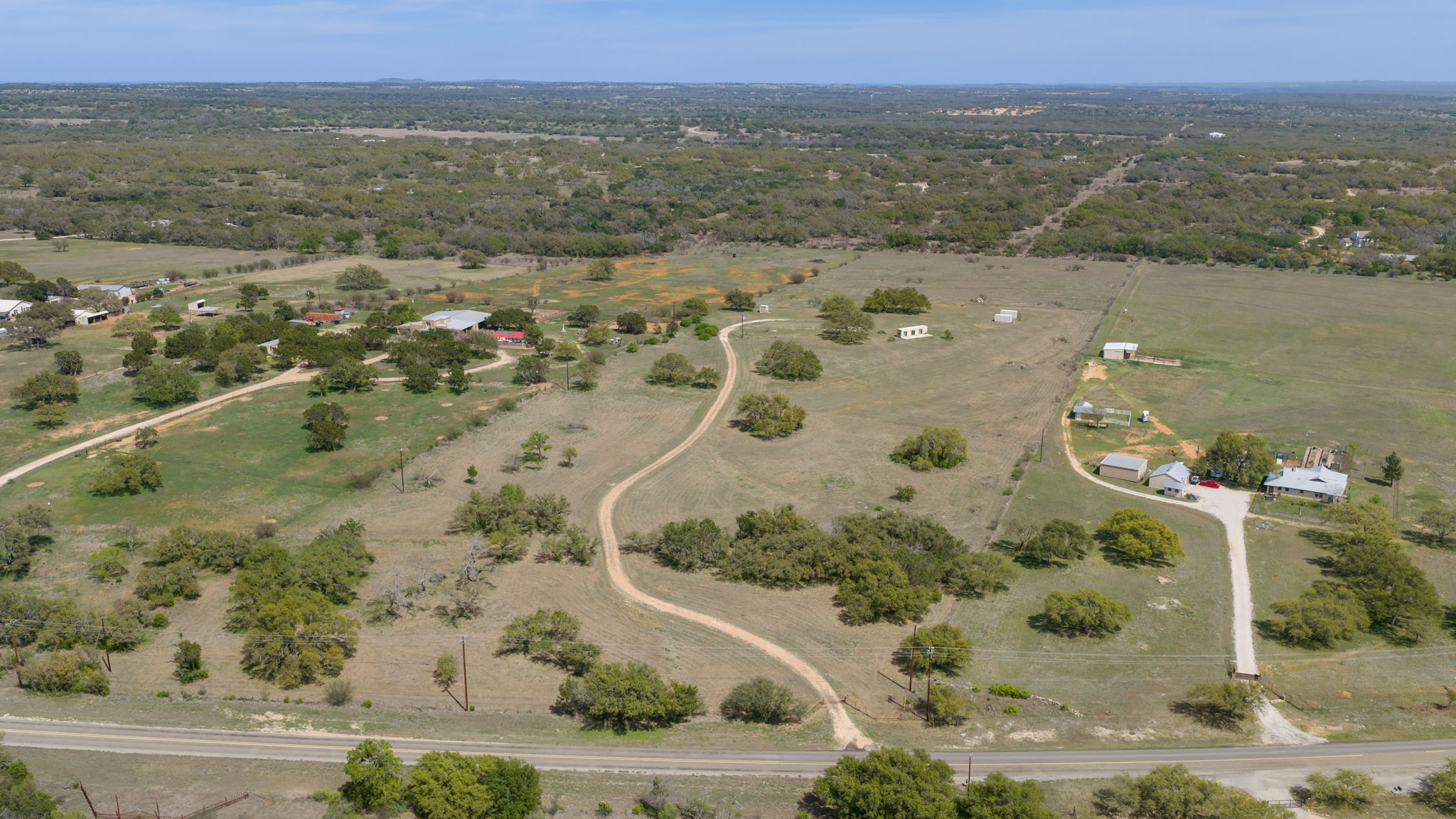 2502 Ranch Road 1323 Johnson City, TX 78636 - Photo 18 of 40 an aerial view of a house