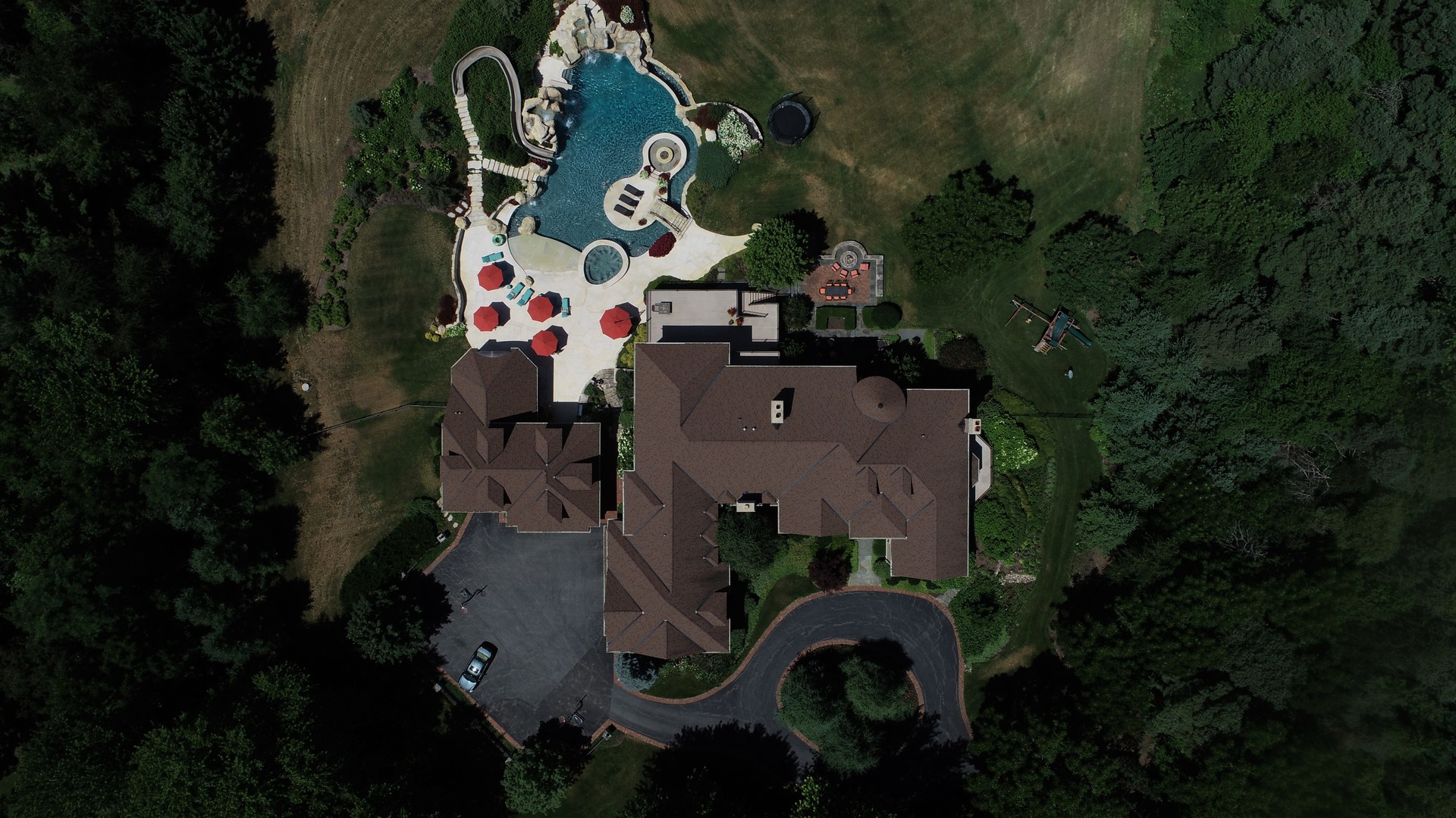 419 North Valley Hill Road Bull Valley, IL 60098 - Photo 11 of 16 an aerial view of multiple house