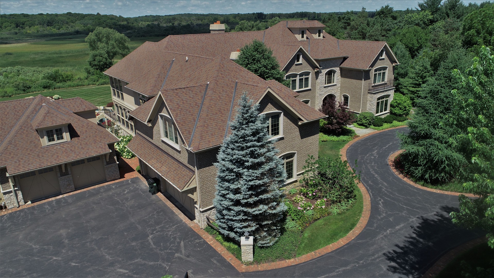 419 North Valley Hill Road Bull Valley, IL 60098 - Photo 12 of 16 an aerial view of a house
