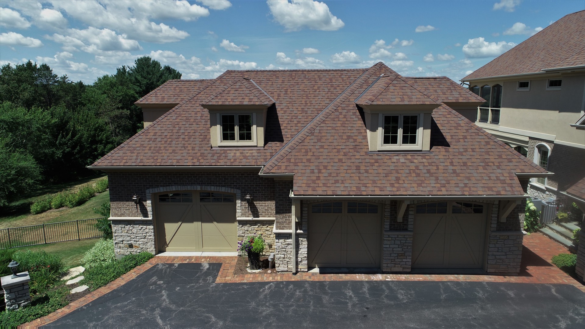 419 North Valley Hill Road Bull Valley, IL 60098 - Photo 14 of 16 a front view of a house with a garden