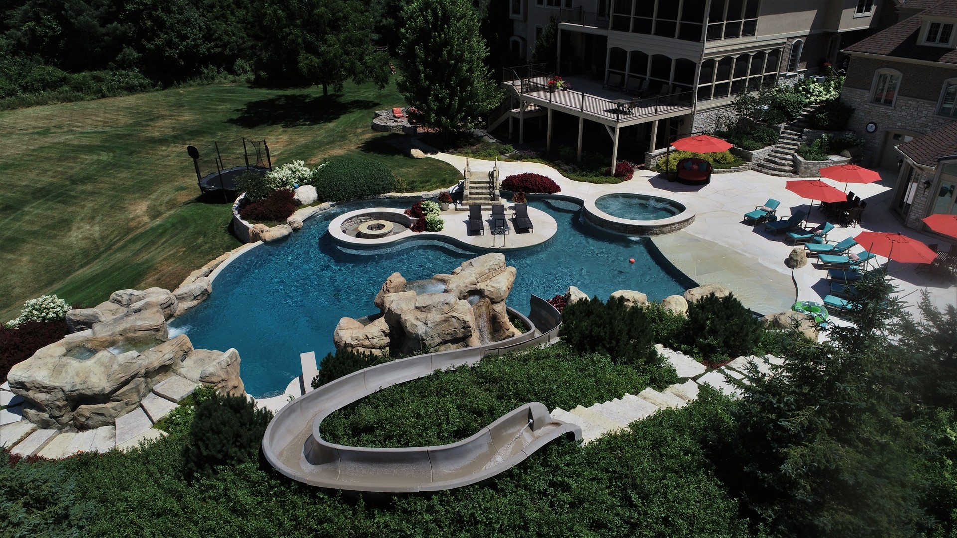419 North Valley Hill Road Bull Valley, IL 60098 - Photo 3 of 16 a view of a table and chairs in patio