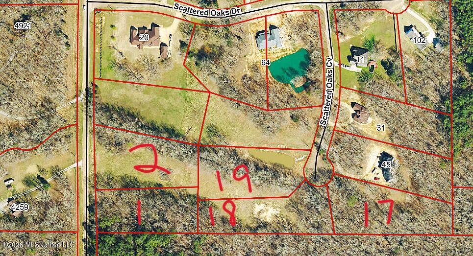 North Red Banks Road Byhalia, MS 38611 - Photo 1 of 1 Scattered Oaks numbered lots