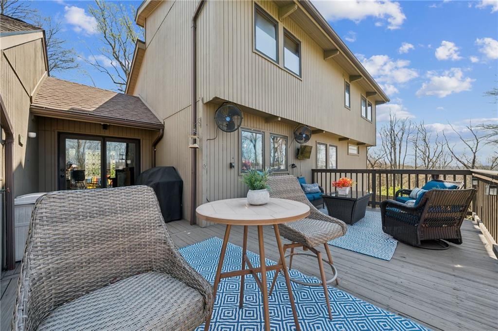 2187 Elizabeth Court Export, PA 15632 - Photo 34 of 43 a balcony view with furniture and wooden floor