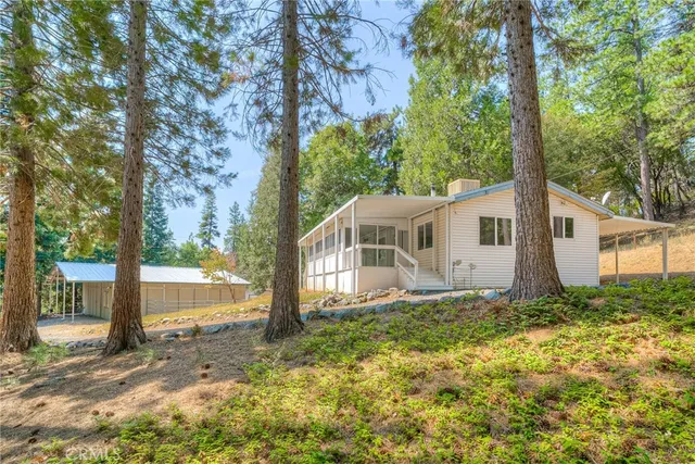 a view of a lake with a mountain