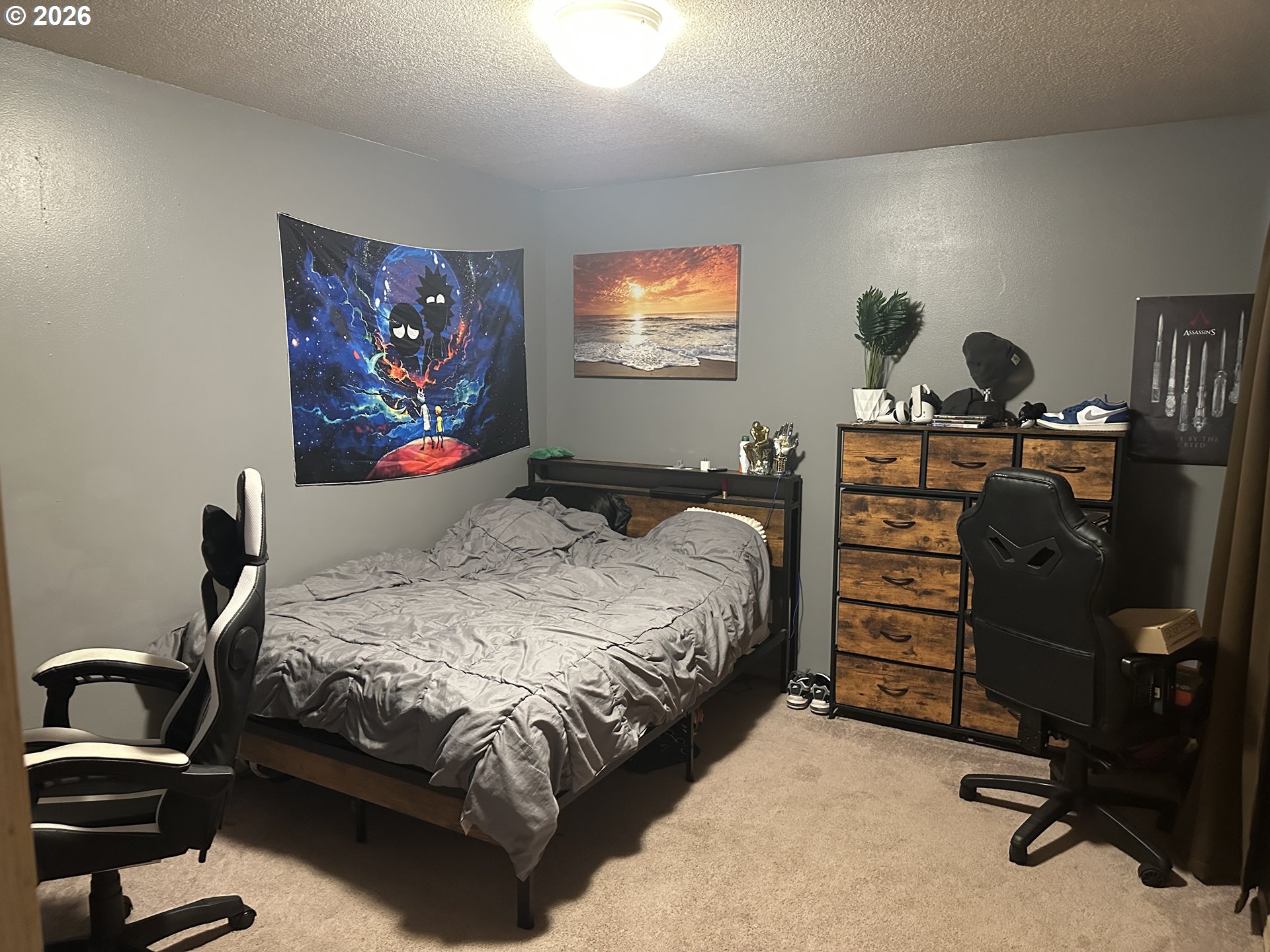 123977 Surveyor Road Crescent Lake, OR 97733 - Photo 32 of 46 a bedroom with a bed and dresser