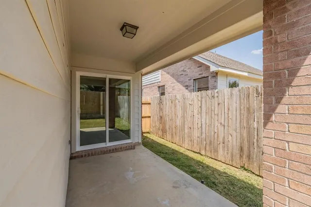 a view of a entrance