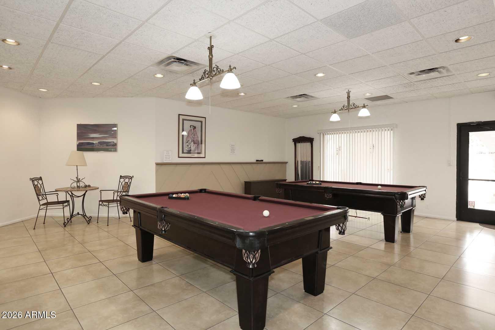 7860 East Camelback Road, Unit 309 Scottsdale, AZ 85251 - Photo 47 of 48 Scottsdale Shadows-Billiard Room