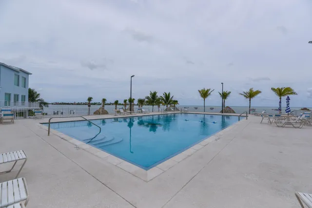 a view of a swimming pool