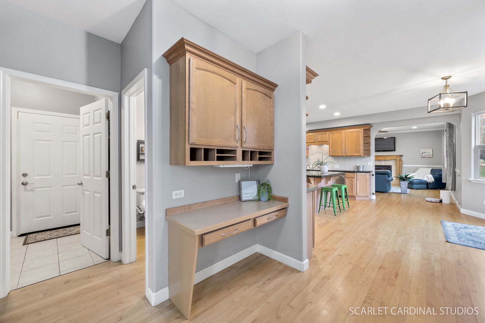 716 Cornwall Circle Sugar Grove, IL 60554 - Photo 9 of 29 a living room with furniture a dining table and chairs with kitchen view