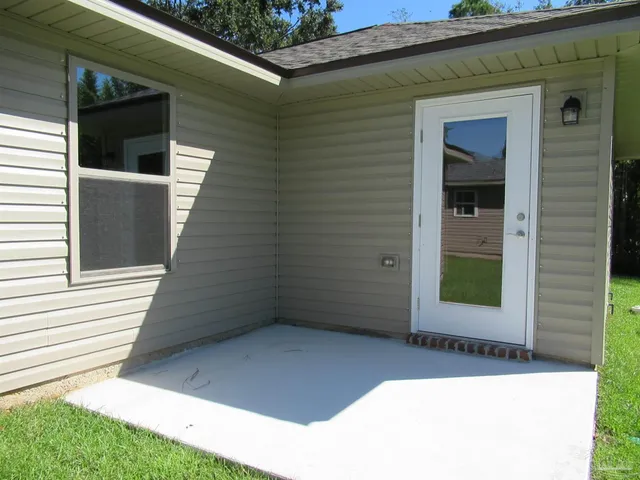 a view of a grassy field