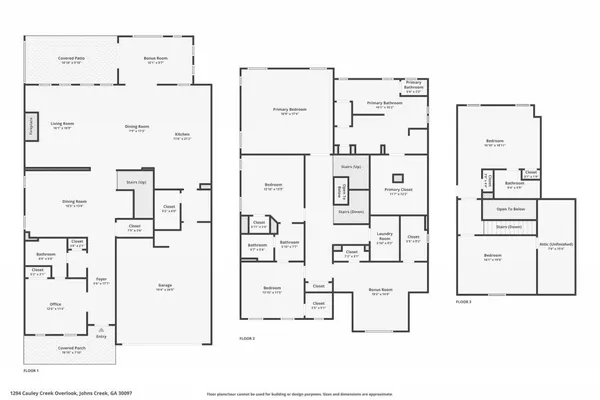 $1,650,000 | 1294 Cauley Creek Overlook, Johns Creek, GA 30097