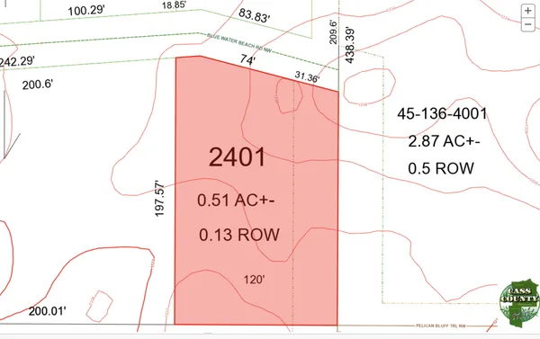 $19,900 | Tbd Blue Water Beach Road Northwest, Walker, MN 56484