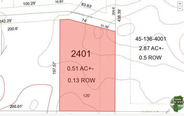 $19,900 | Tbd Blue Water Beach Road Northwest, Walker, MN 56484
