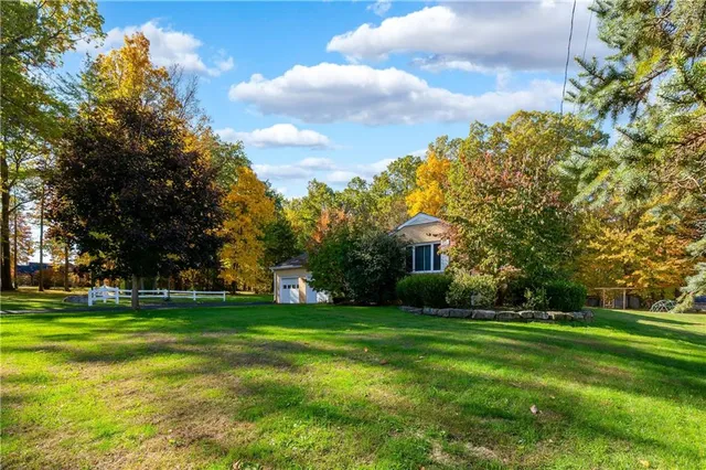 a view of a volley ball court