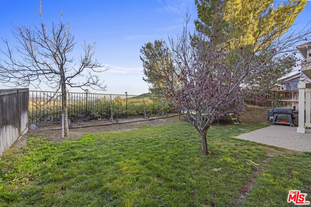 32610 Ridge Top Lane Castaic, CA 91384 - Photo 46 of 49 a view of backyard with tree