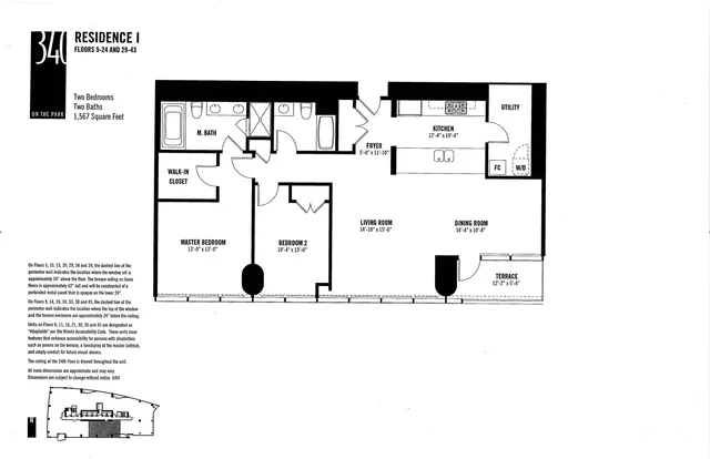 $1,095,000 | 340 East Randolph Street, Unit 803, Chicago, IL 60601