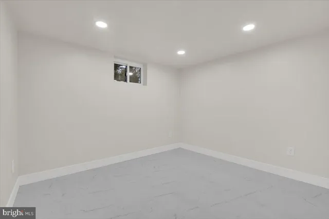 a view of empty room